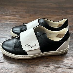 BRUNO MAGLI contrast leather sneakers 37